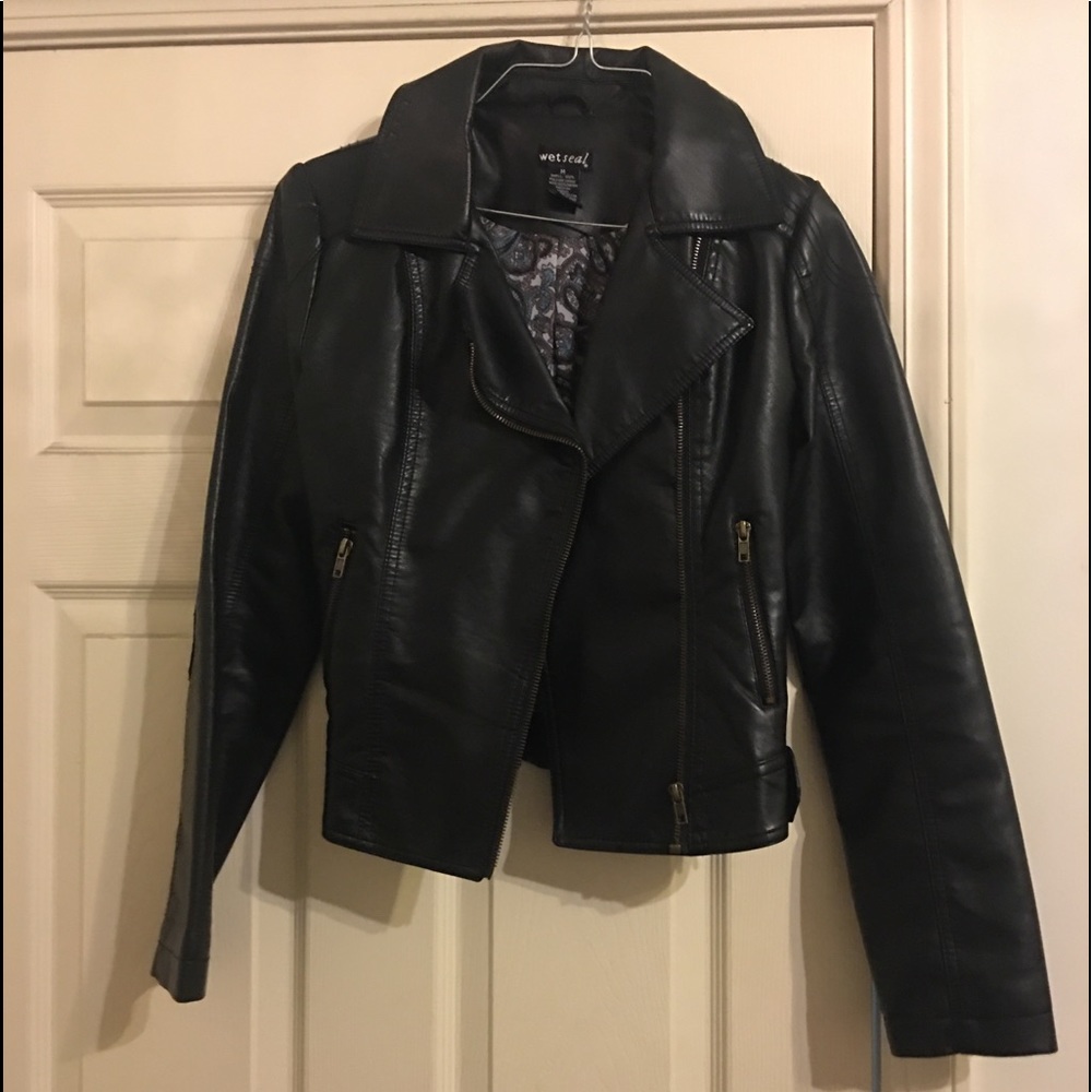 Vinyl bomber jackets